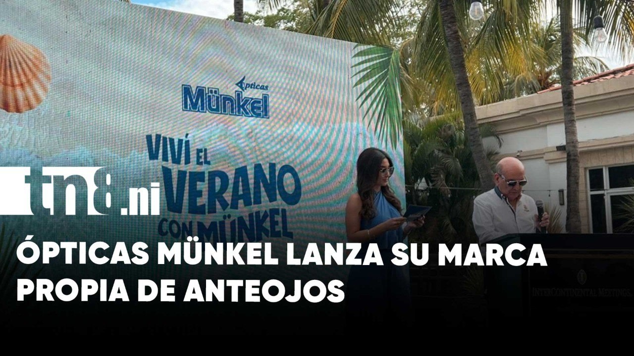 Ópticas Münkel lanza su primera marca propia de aros y marca un hito en Nicaragua