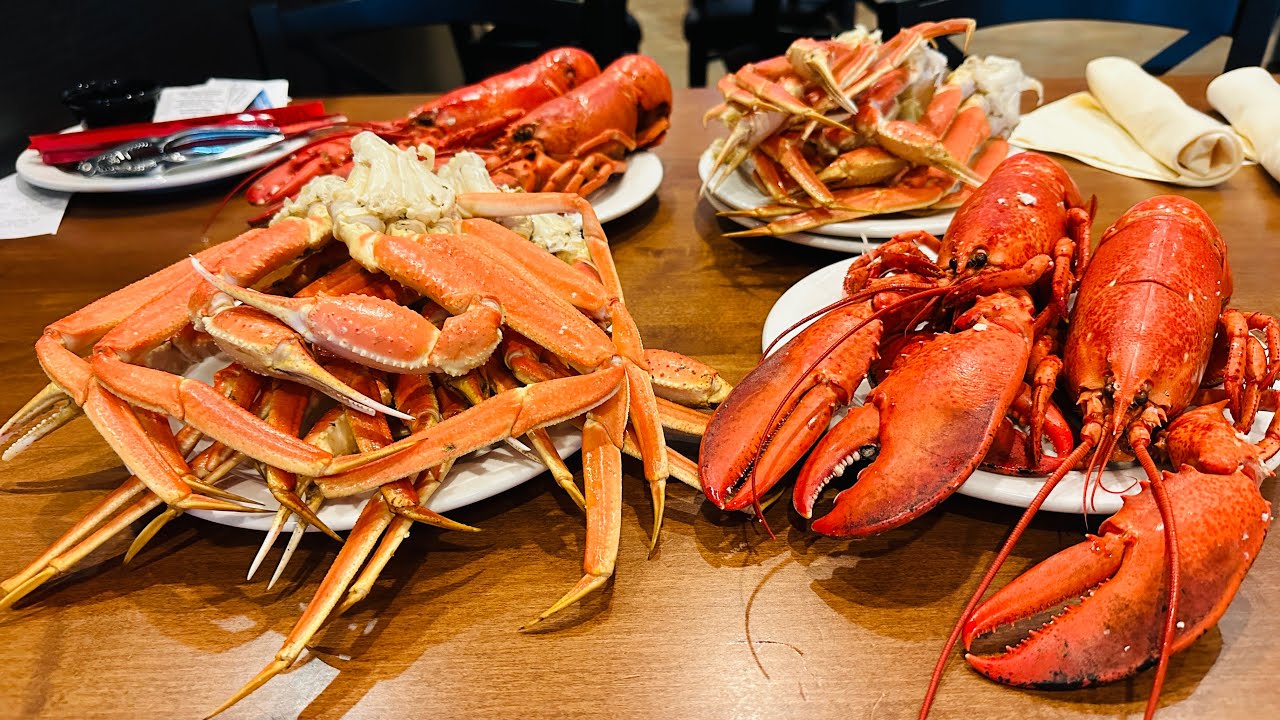 ALL YOU CAN EAT LOBSTER & CRAB BUFFET @ KOTO BUFFET INSIDE RED HAWK CASINO IN NORTHERN CALIFORNIA!