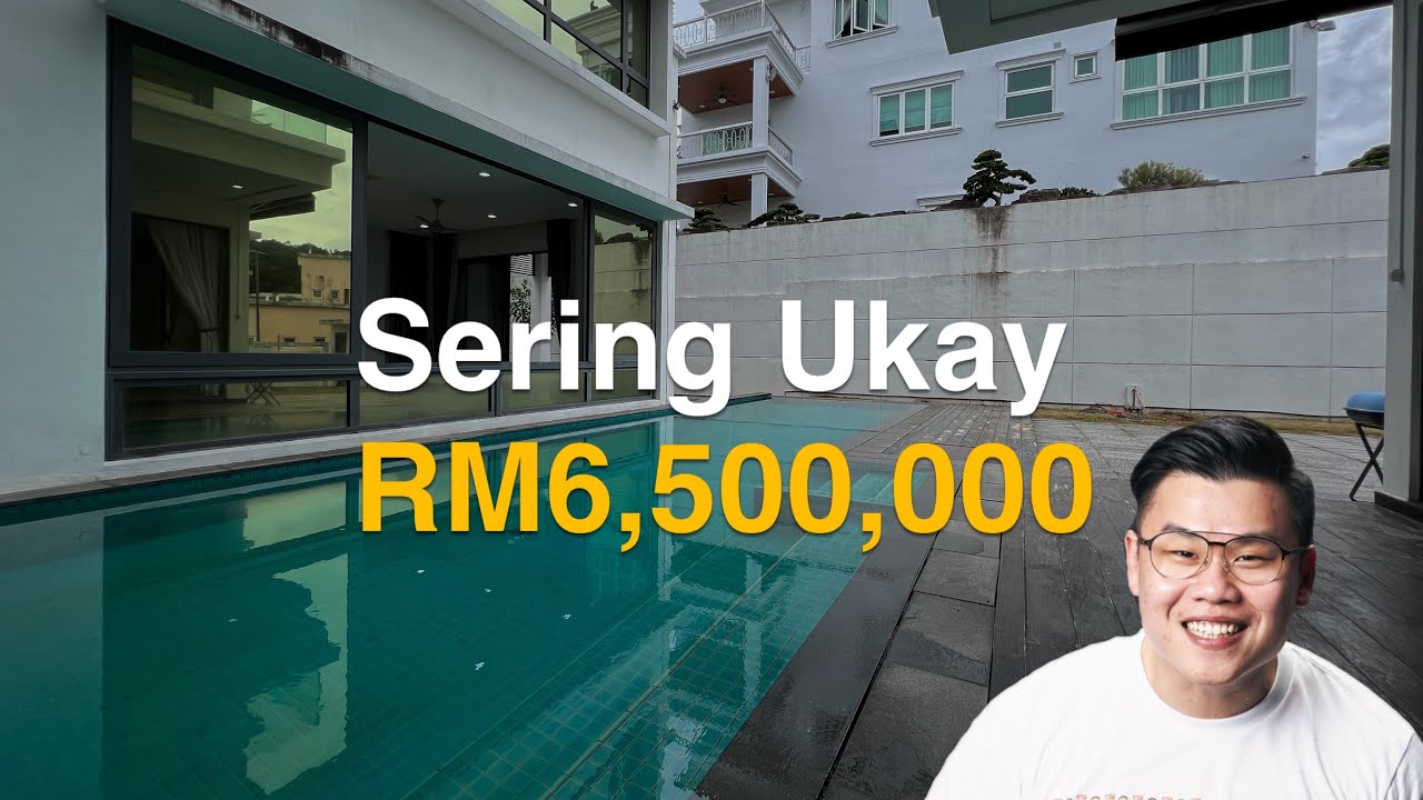 [Sering Ukay] 9015sqft land area bungalow ,7 bedroom 7 bathroom, Kone Lift and swimming pool.