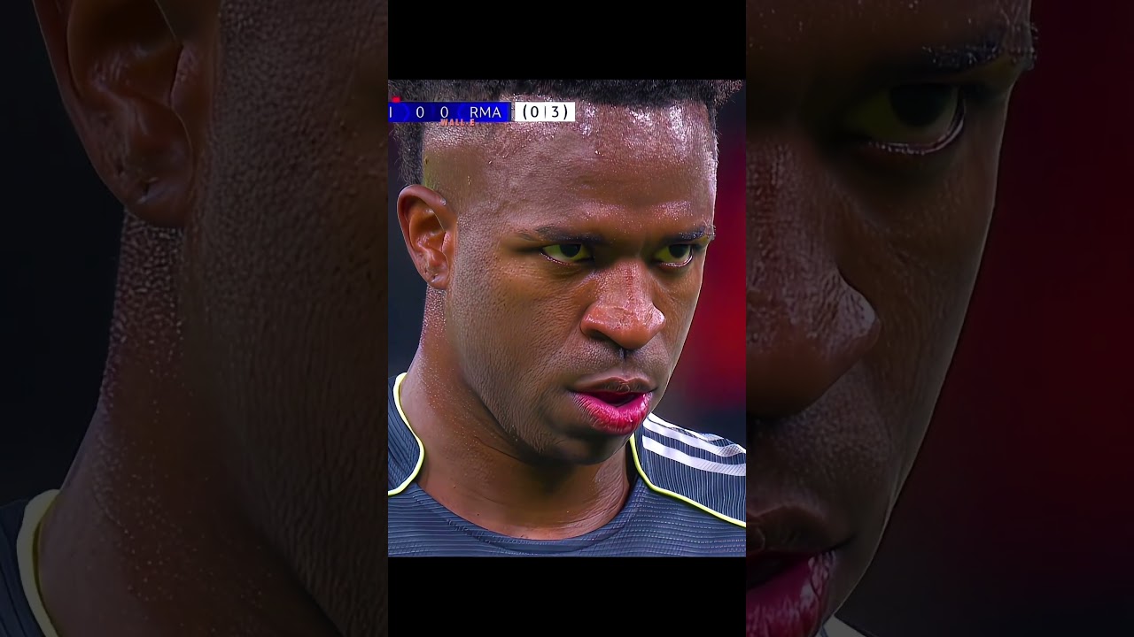 VINICIUS C&Oacute;NICO AL MANCHESTER CITY 😹#RealMadrid #today #futboltiktok #futbol #vinicius