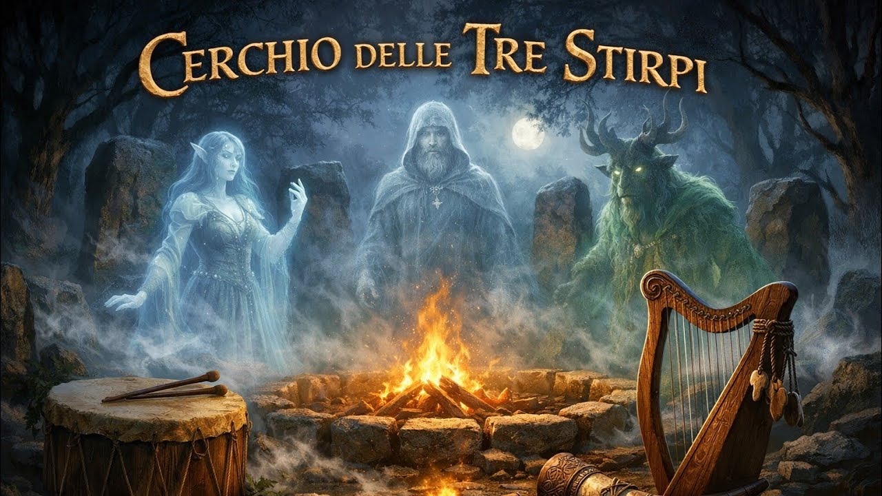 Cerchio delle Tre Stirpi | Musica Sciamanica Norrena, Celtica e Scozzese |Viaggio Rituale Ancestrale