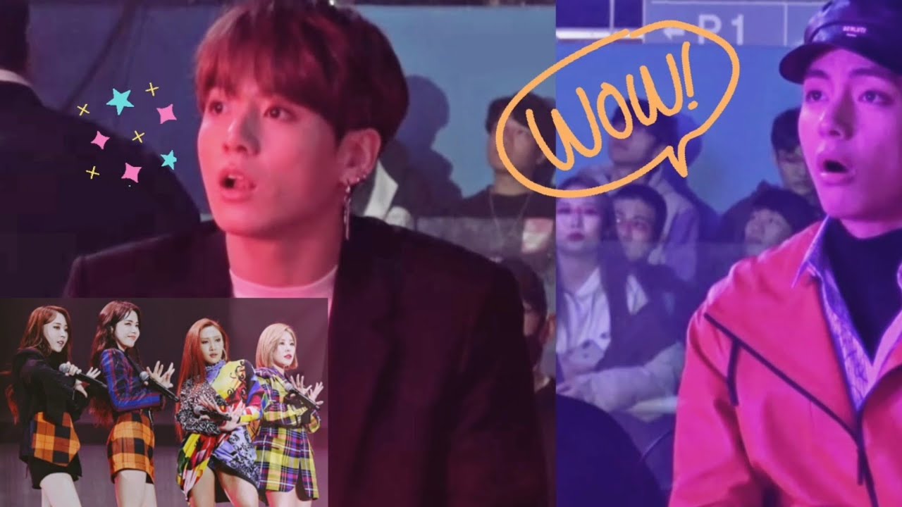 181128 Idols react to MAMAMOO (마마무) at Asia Artist Awards (AAA) 2018