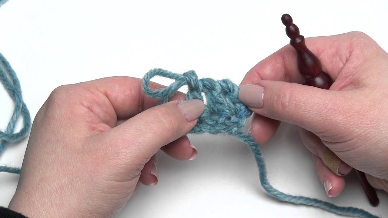 How to Crochet: Twisted Double Crochet and More (Right Handed)