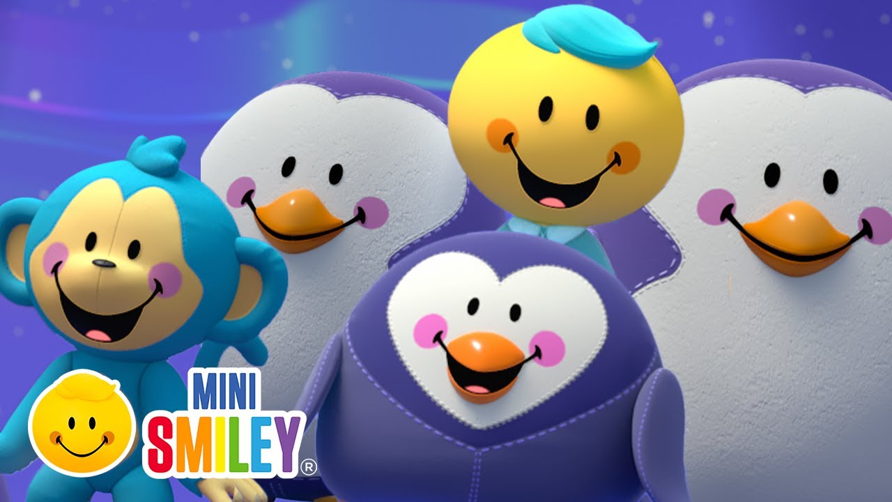 Amigos Animales🐧 [15 min] | Canciones Felices para Niños 😊 Mini Smiley Español