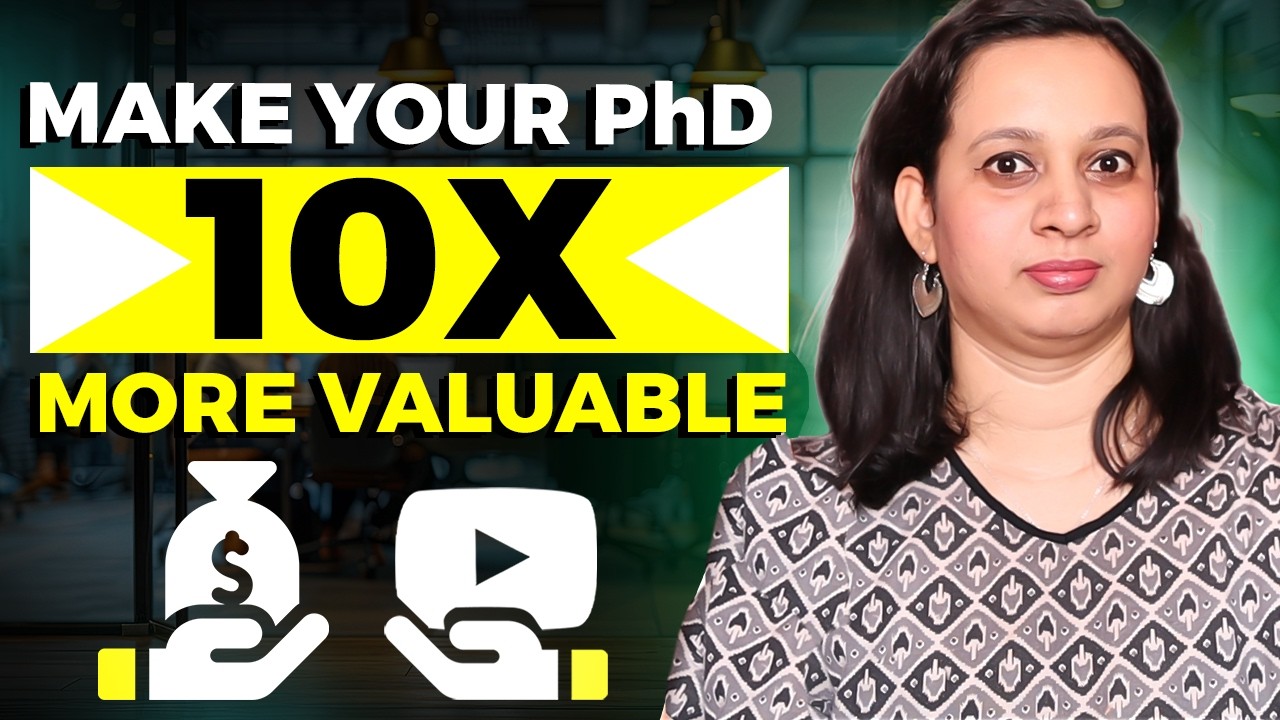 🚨Why EVERY PhD Should Start YouTube (It&rsquo;s not Too Late)