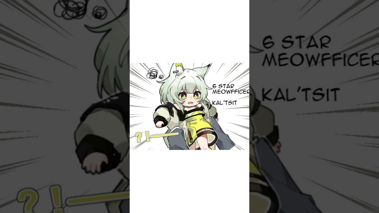 [Arknights] Tiny kal'tsit :3