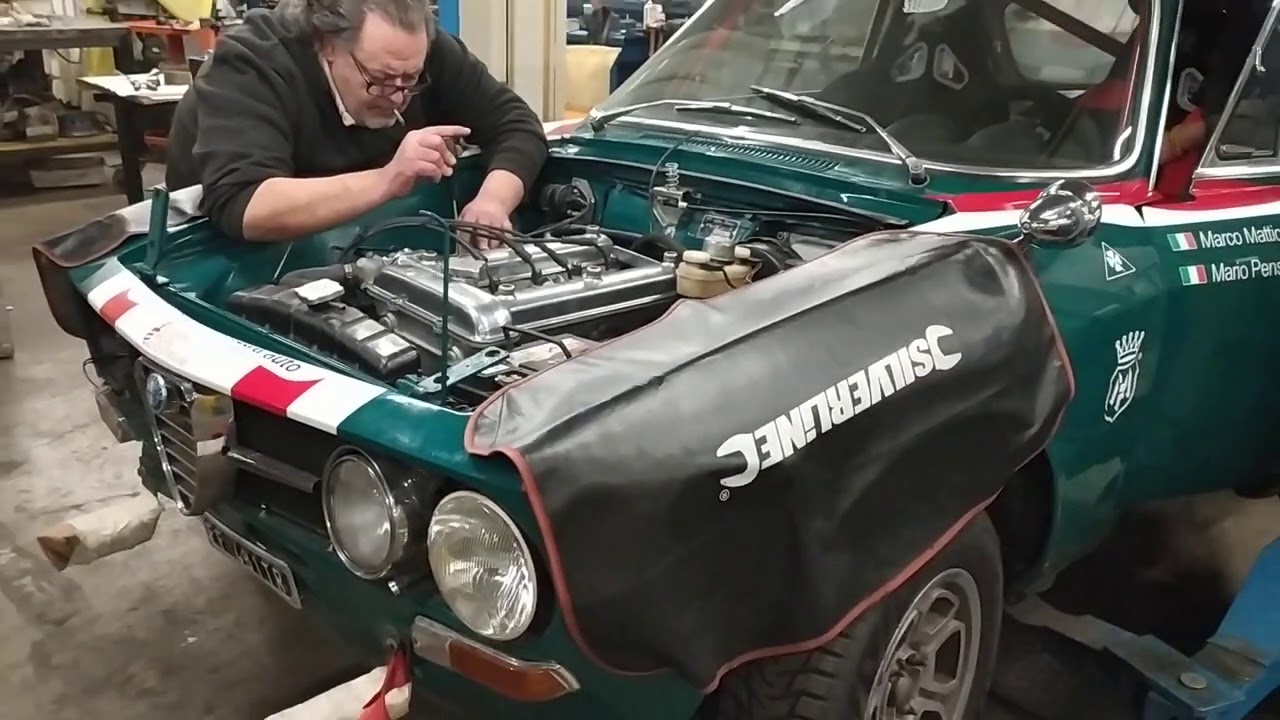 CARBURAZIONE E URLA CON COLLETTORI  | ALFA ROMEO 1750Gt Veloce TEAM MAFRA | MOTORE NUOVO | 2º START
