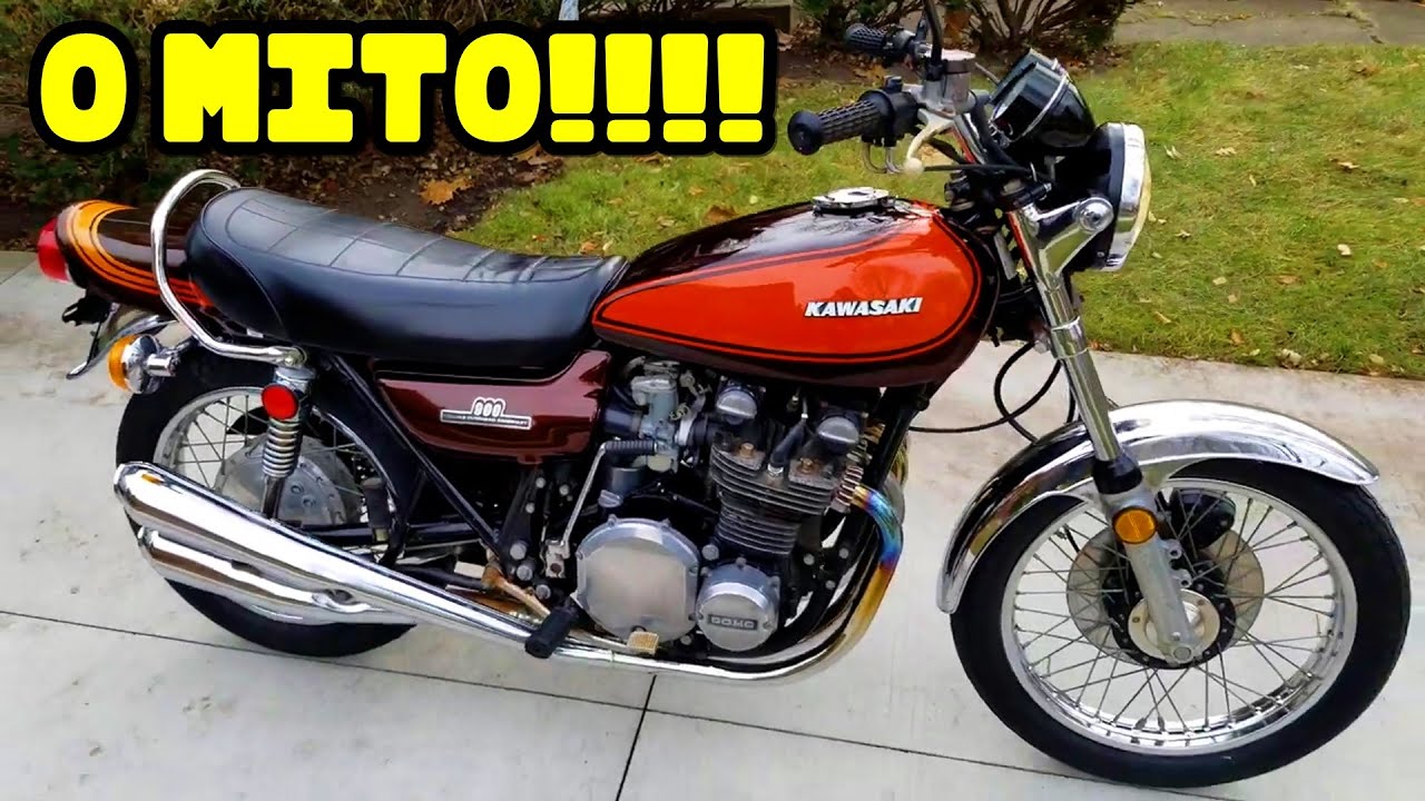 O MITO DA KAWASAKI QUE VEIO PRA BATER DE FRENTE COM A 7 GALO - Z1 900