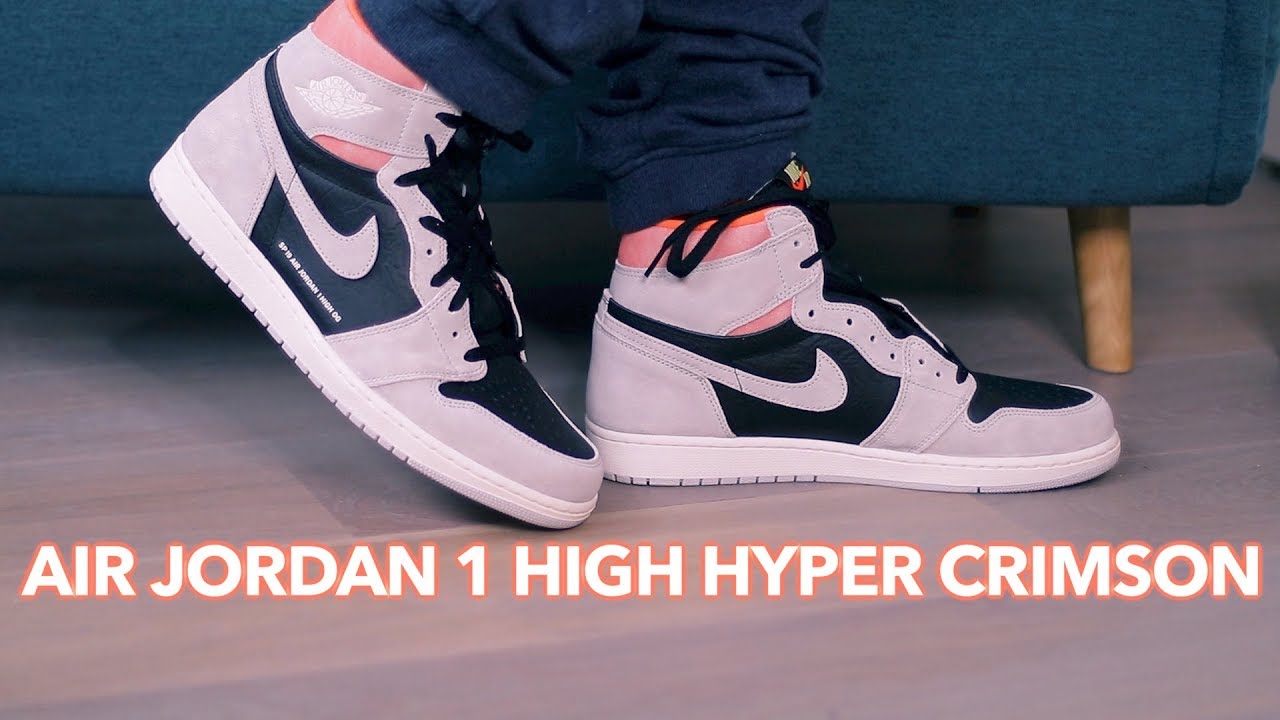 AIR Jordan 1 High Hyper Crimson 