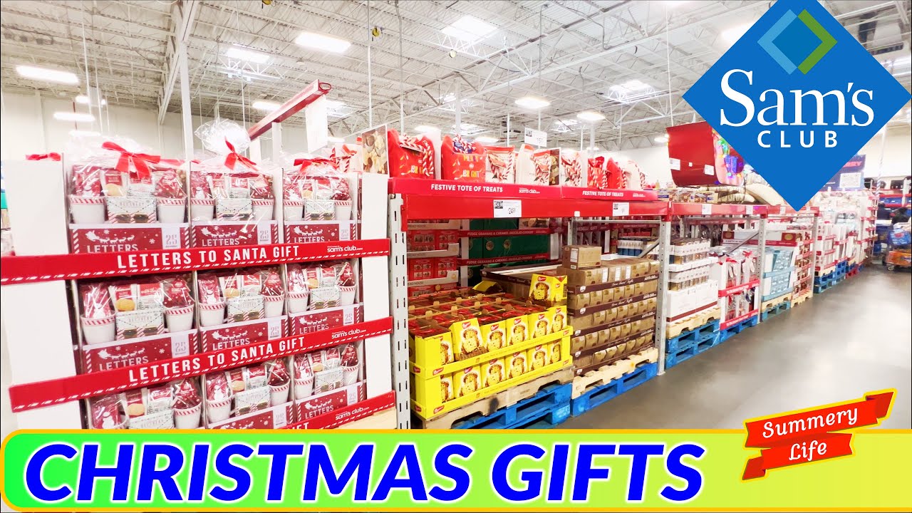 NEW Sams Club Tour WITH CHRISTMAS GIFTS CHOCOLATES TRUFFLES COOKIES Gift Baskets