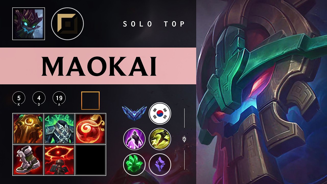 Maokai Top vs Gnar - KR Diamond Patch 26.03