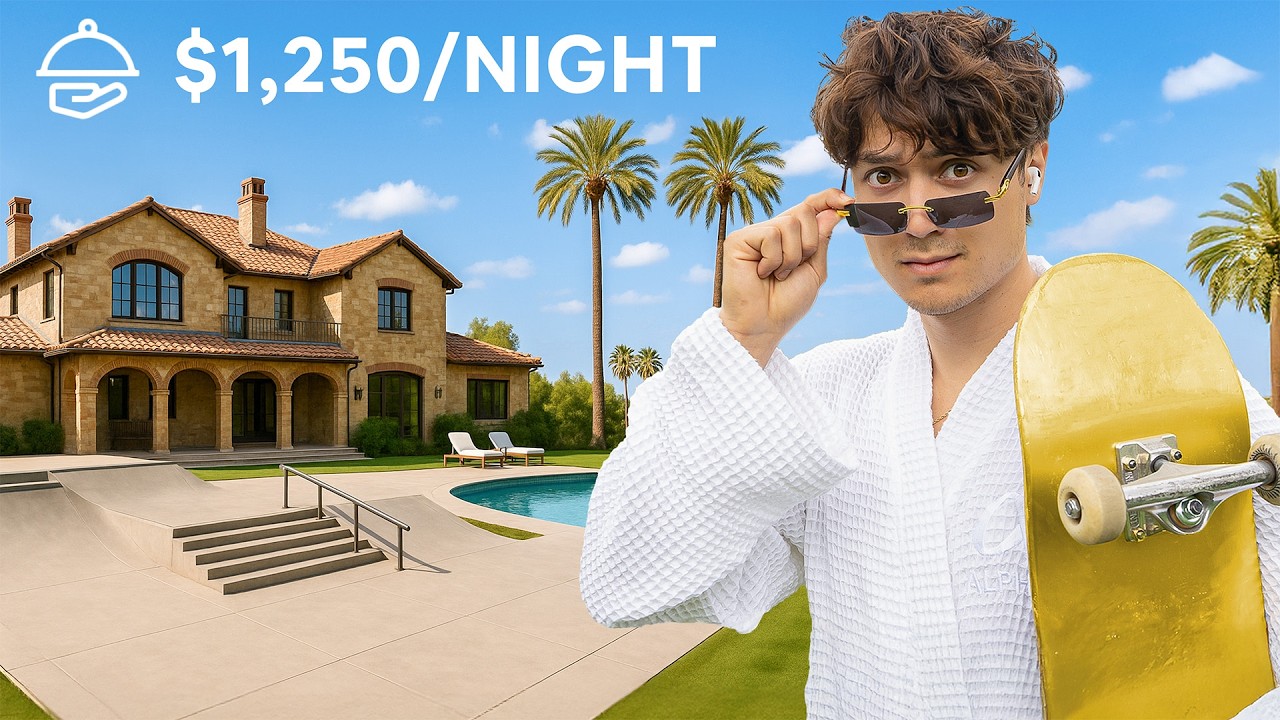 I Stayed in Luxury Skatepark Airbnbs