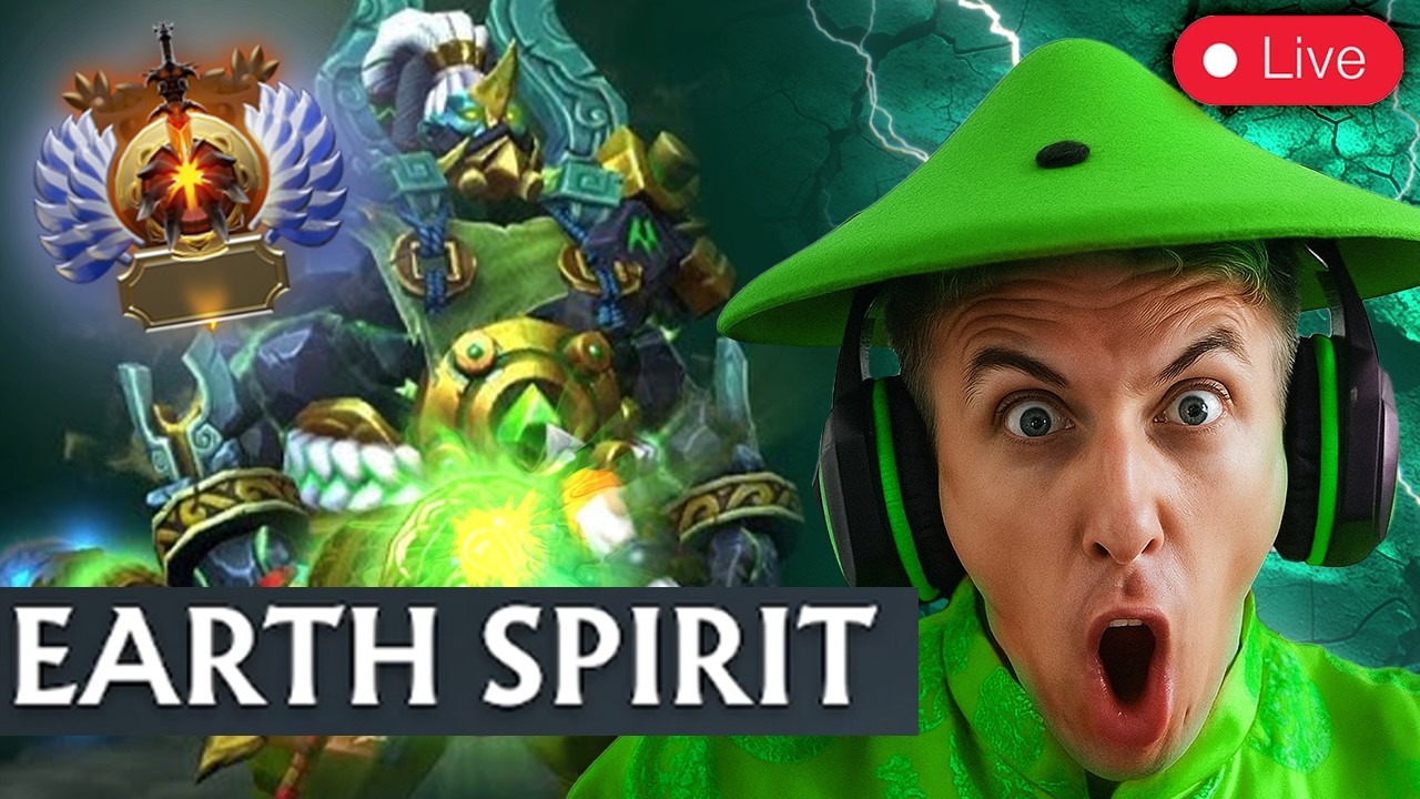 EARTH SPIRIT ONLY - я смирился, что нет Аспектов? | 7.40C DOTA 2