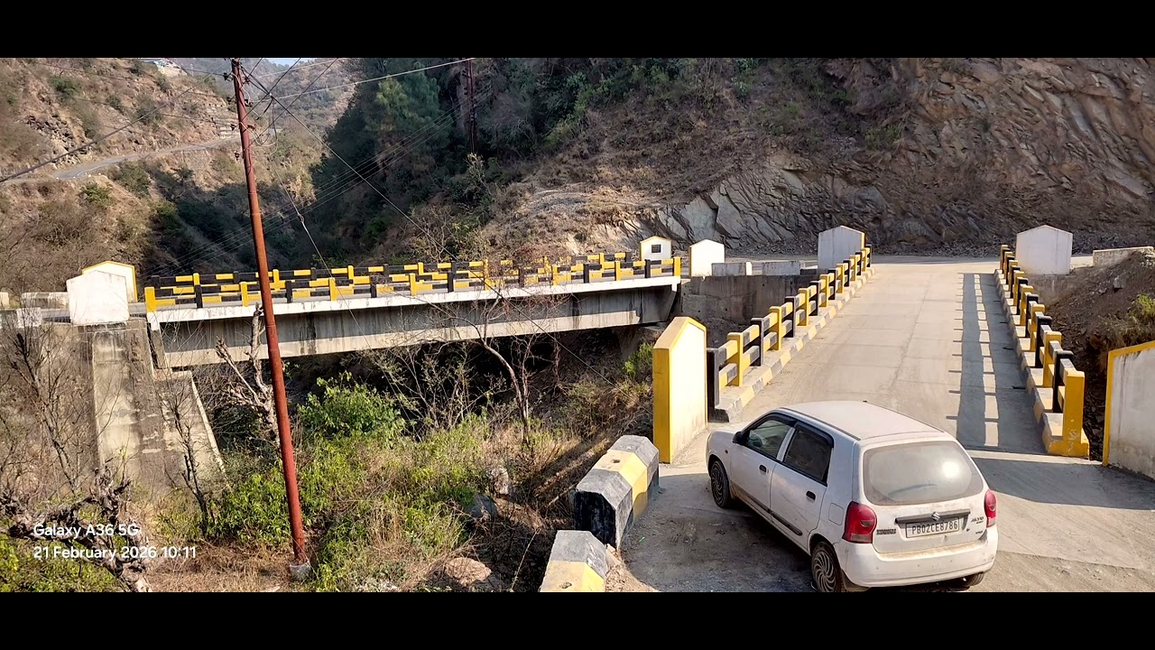 Thachi bridge where two bridges together 
