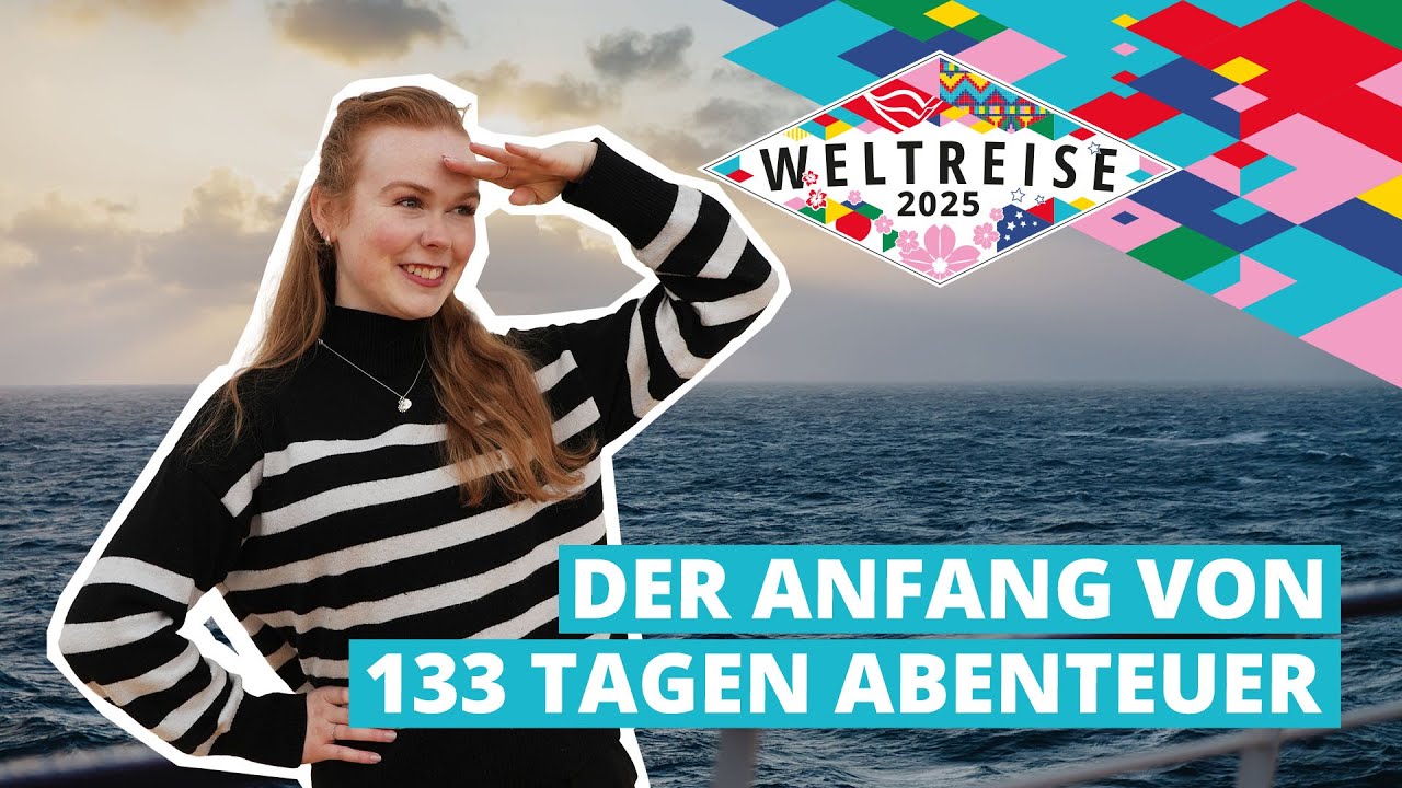 AIDAdiva Weltreise 2025 | Vlog Nr. 2 mit Johanna | Der Anfang von 133 Tagen Abenteuer