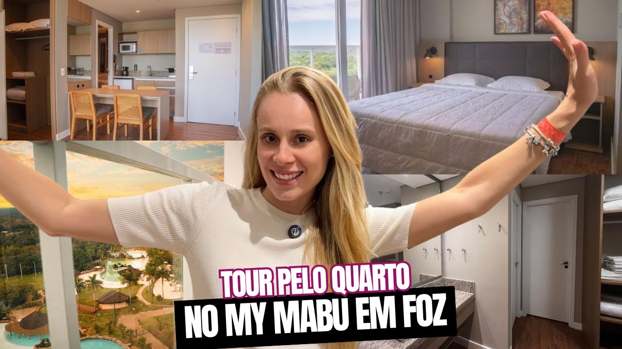VIAGEM PARA FOZ DO IGUAÇU - TOUR PELO QUARTO MY MABU