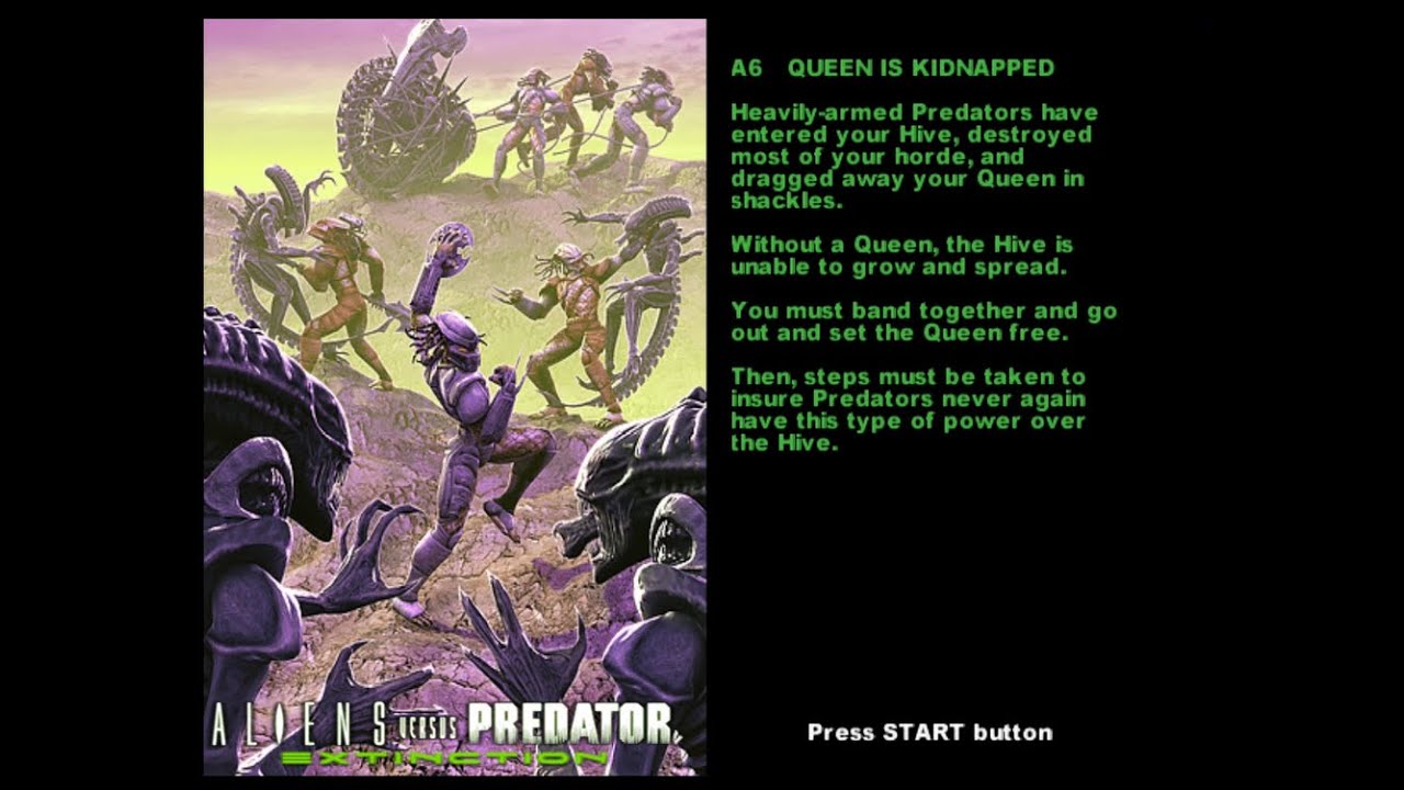 Aliens Versus Predator: Extinction - Alien Campaign (Mission 6)