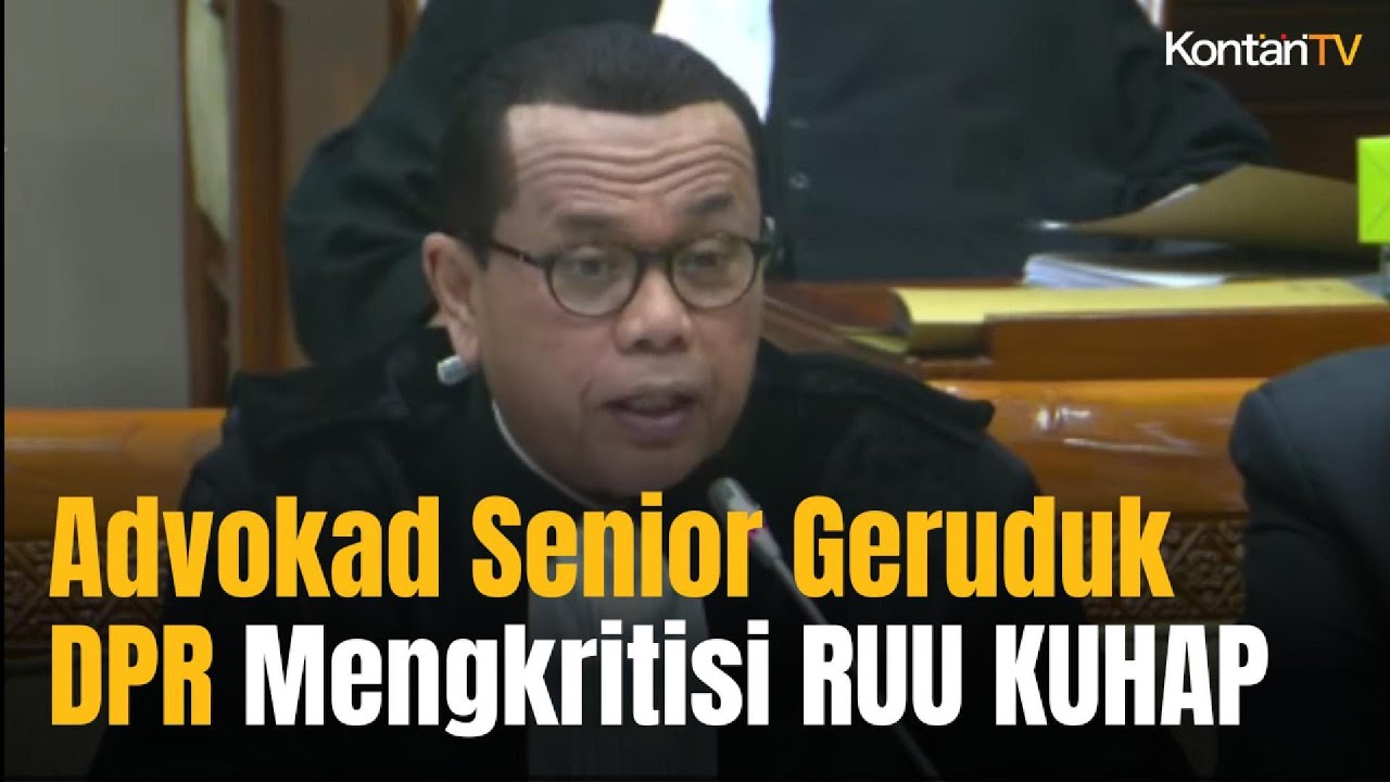 Kontroversi RKUHAP Disorot, Advokat Geruduk DPR Dukung Pembahasan Dilanjut