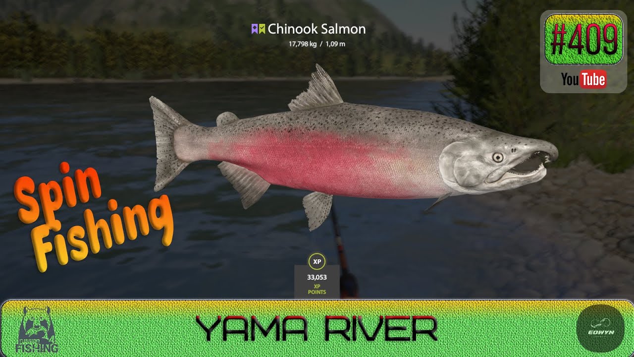 Russian Fishing 4 - Yama River - Spin Fishing - #409