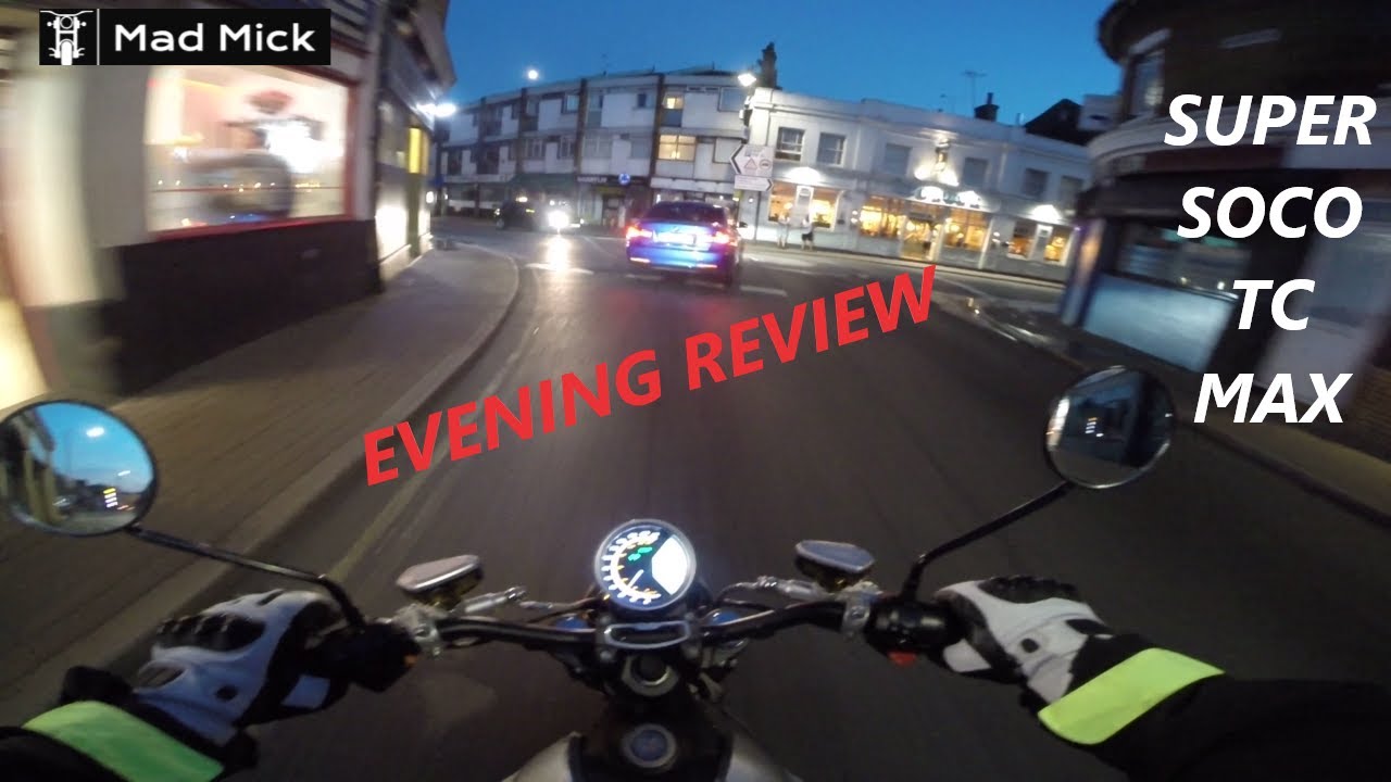 SUPER SOCO TC MAX EVENING THOUGHTS  RIDE