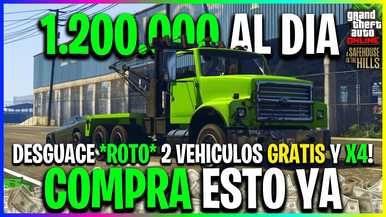 HAZ esta GUIA y GANA MILLONE$ ASEGURADO$! Guia BONIFICACIONES SEMANALES! DESGUACE Y ACTIVIDADES X4!