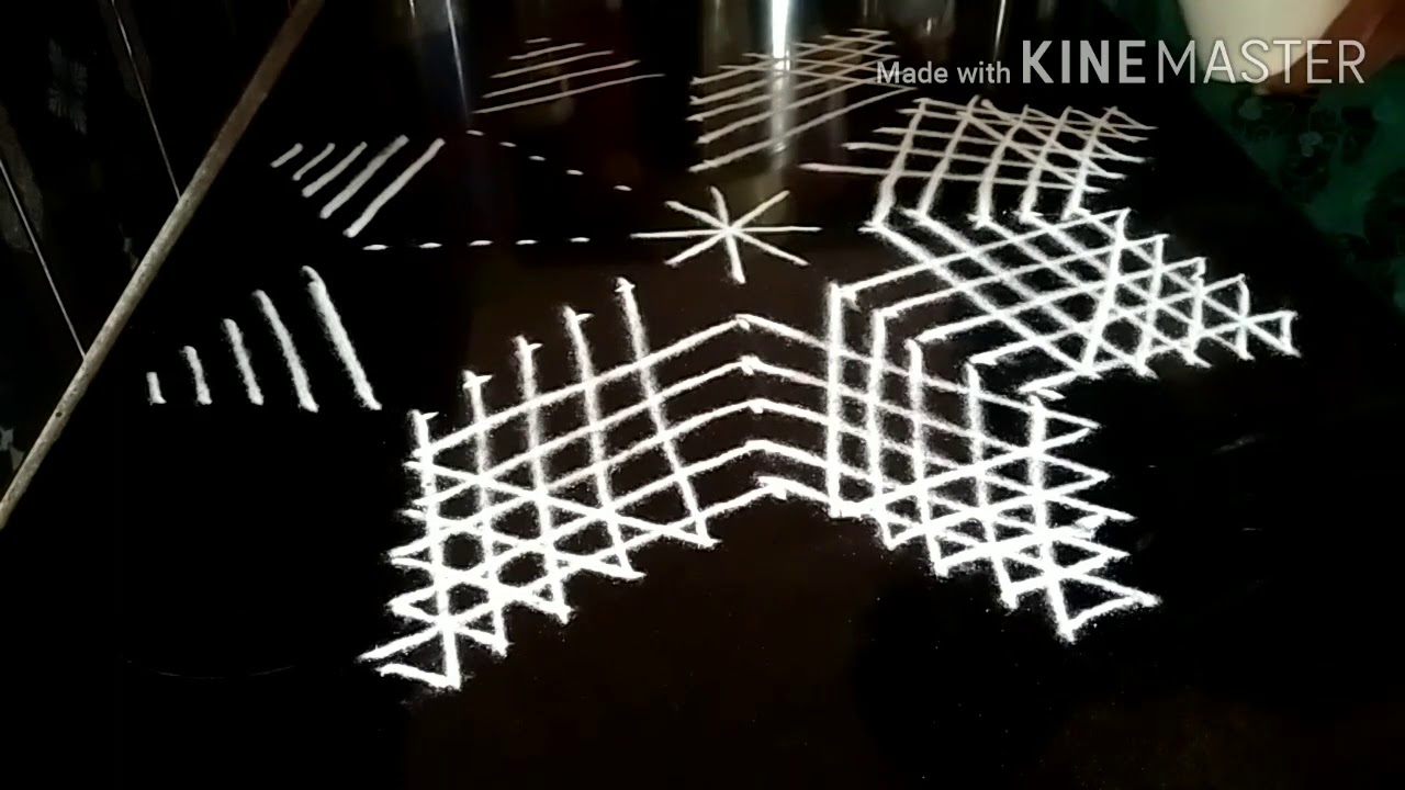 ಸುಲಭವಾಗಿ ಬಿಡಿಸಿ ಅಕ್ಷಯ ಪಾತ್ರೆ ರಂಗೋಲಿ /Lakshmi rangoli