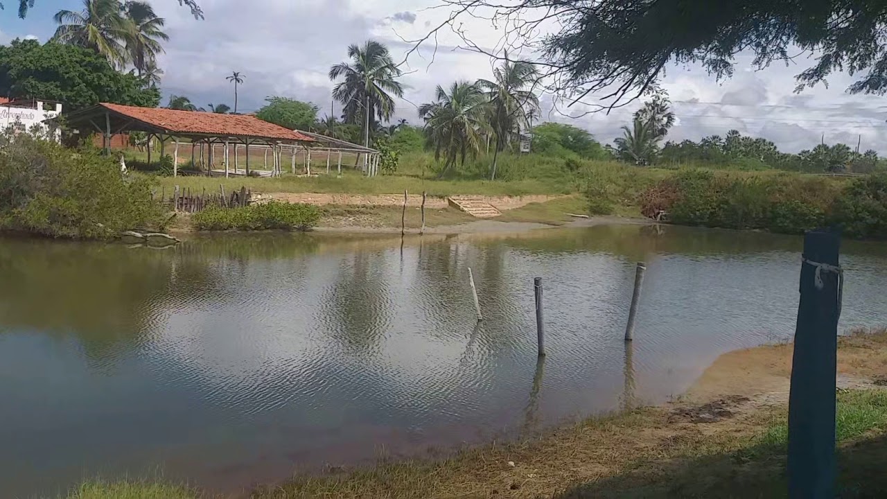&Eacute; n&oacute;s de volta ao rio do arrombado para uma pescaria em t&iacute;bau RN Brasil