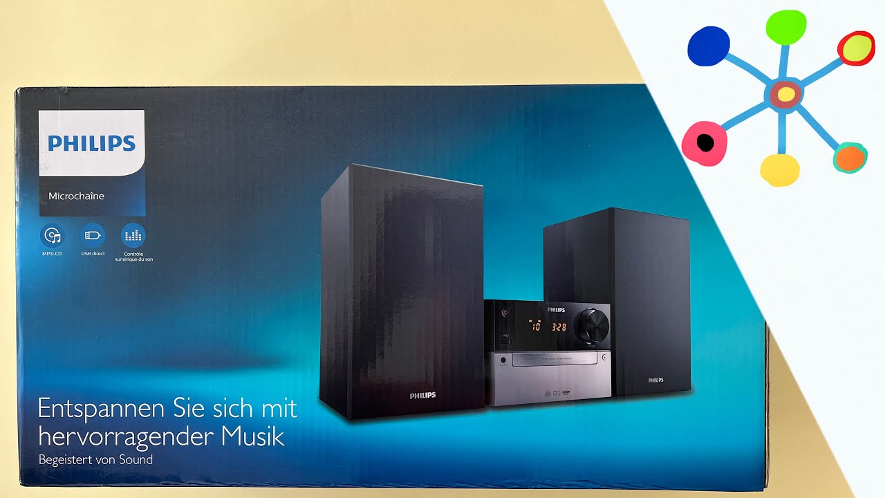 🔈👉 PHILIPS Micro music system MCM2300