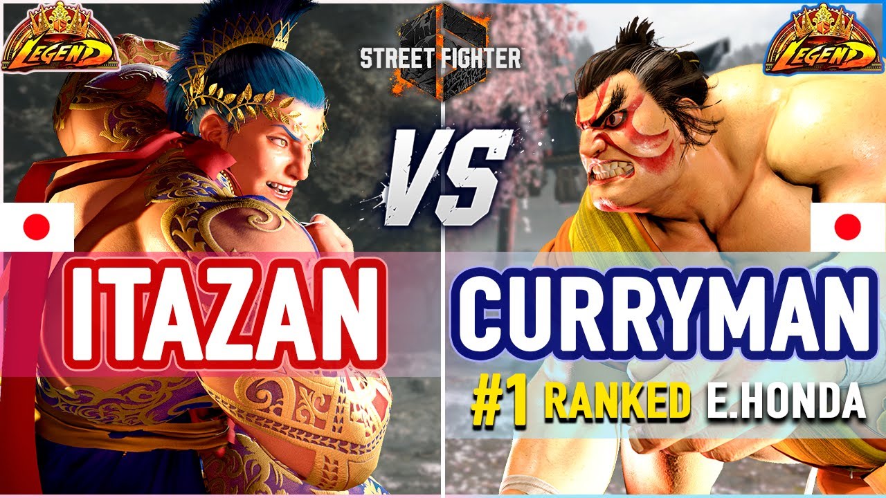 SF6 🔥 Itazan ( Marisa) vs Curryman (#1 Ranked Honda) 🔥 SF6 High Level Gameplay