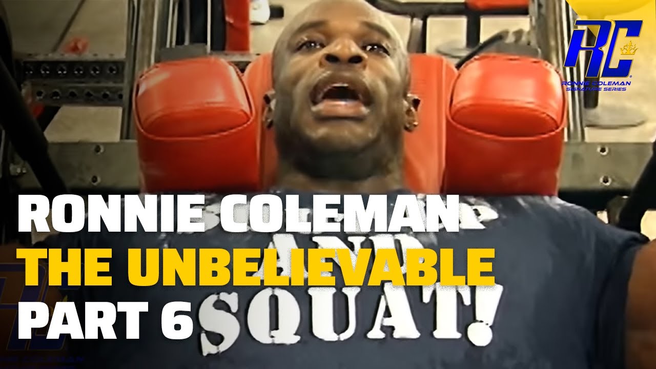 Ronnie Coleman The Unbelievable DVD 1080 HD | Part 6 LEGS | Ronnie Coleman