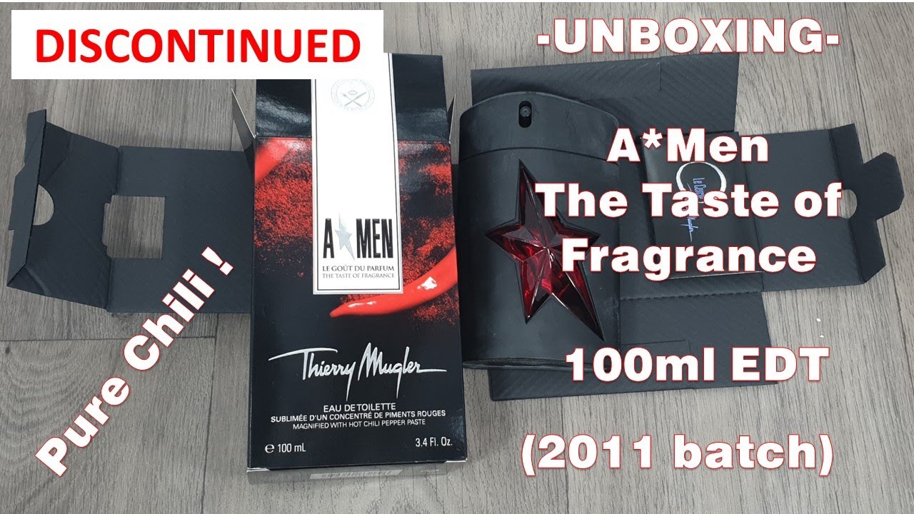 Unboxing The Taste of Fragrance A*Men by Mugler (2011 batch)