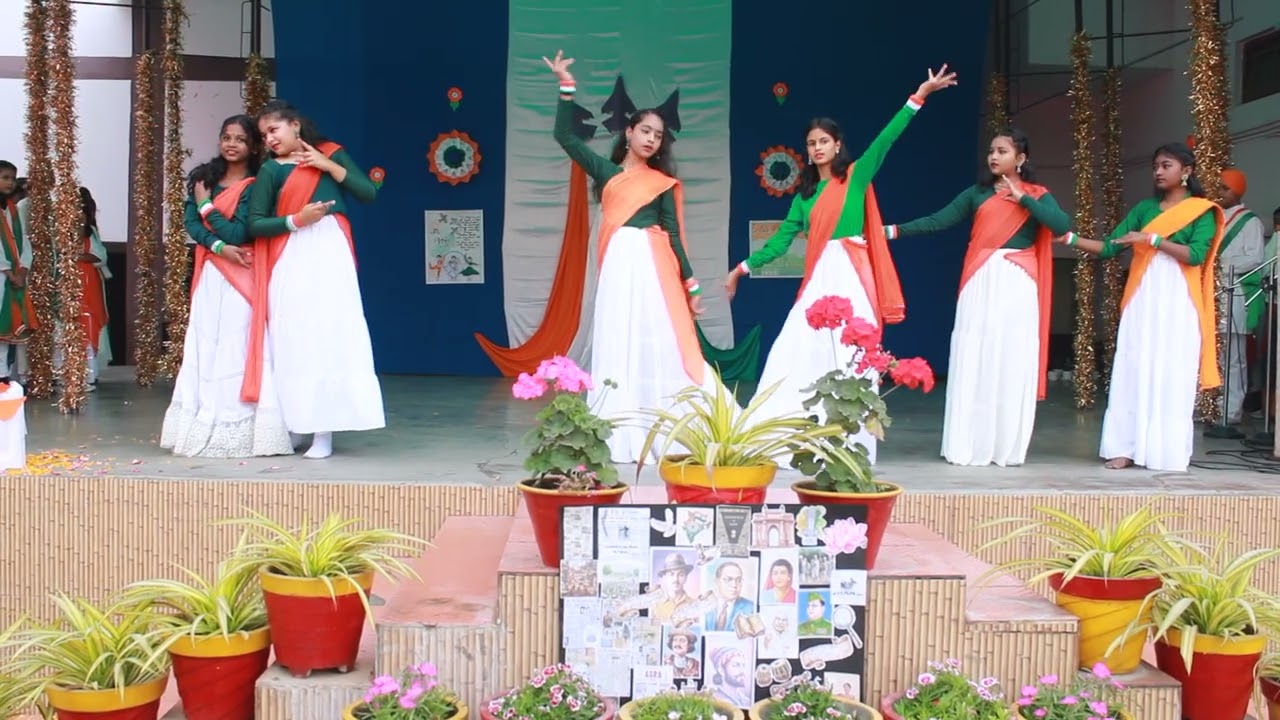 Patriotic Dance on the occasion of 77th Republic Day 2026_Sacred Heart Convent School, Obra