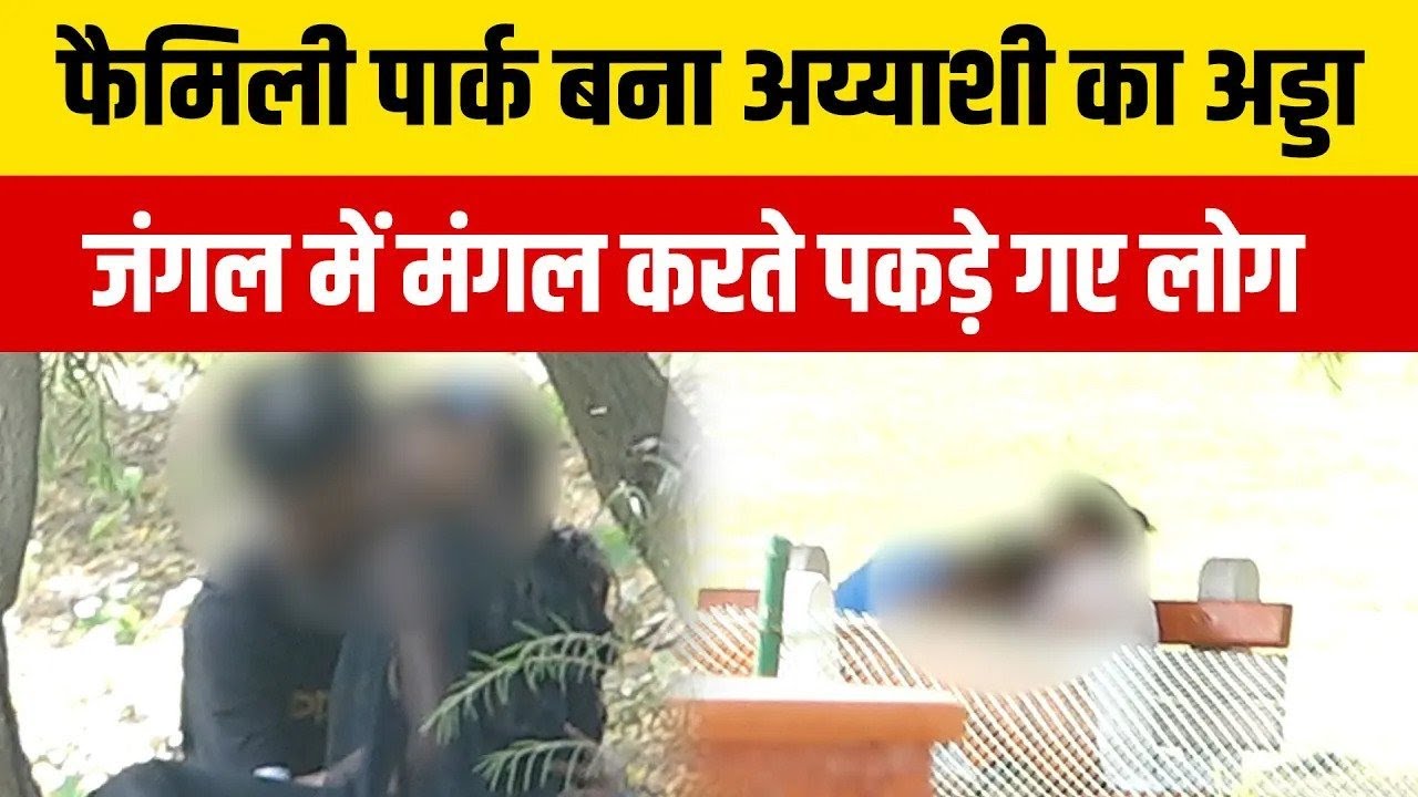 Saugandh TV Sting Operation: जंगल में मंगल करते पकड़े गए लोग, फैमिली पार्क बना अय्याशी का अड्डा !
