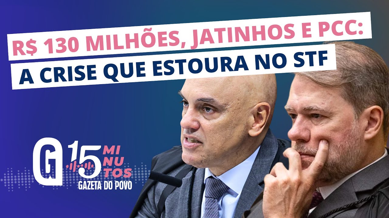 Novo escândalo do Banco Master implica Alexandre de Moraes | 15 MINUTOS
