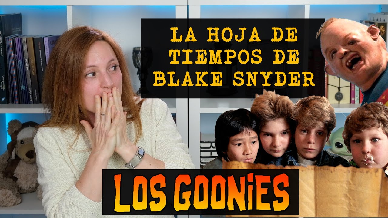 Análisis de «Los Goonies» según la hoja de tiempos de Blake Snyder