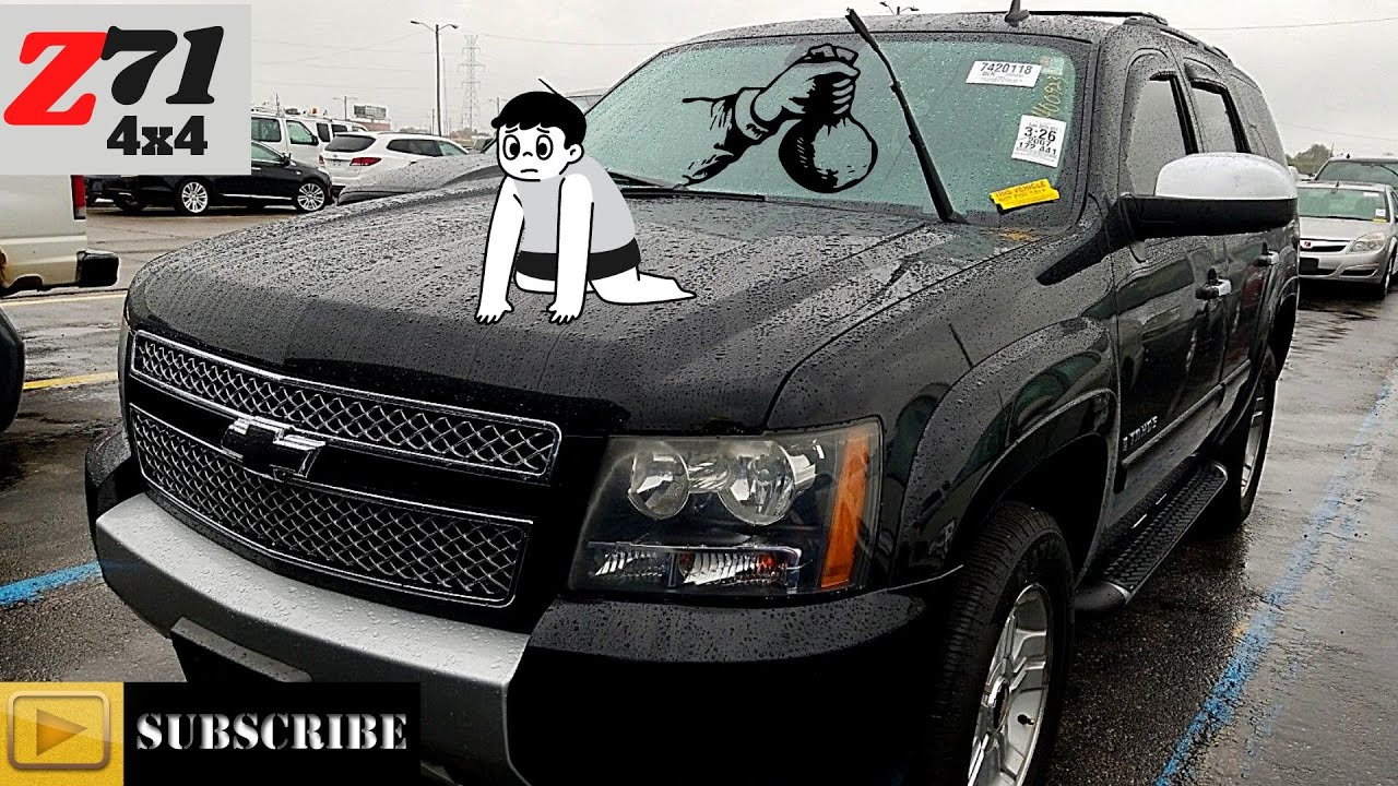 I BOUGHT A 2007 CHEVY TAHOE LT Z71 SIGHT UNSEEN!! * WAS IT GOOD OR DID I BLOW THE BAG???*