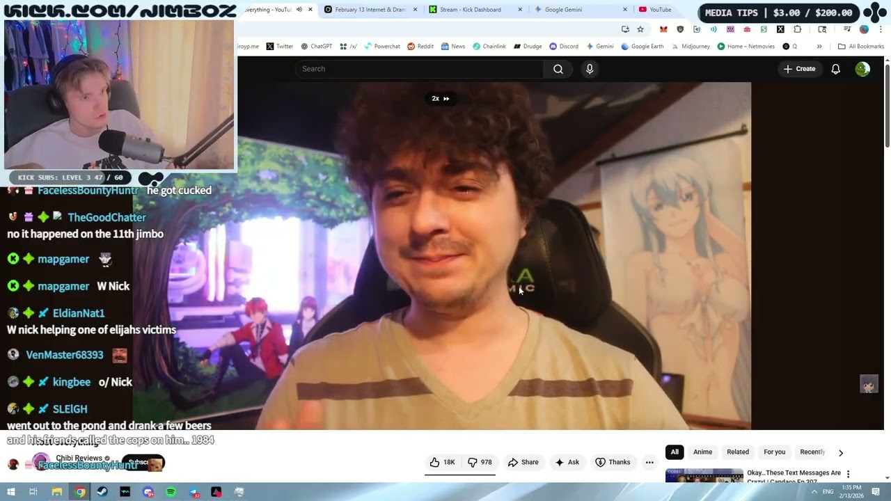 JimboZoomer reacts to Chibi Reviews losing everything