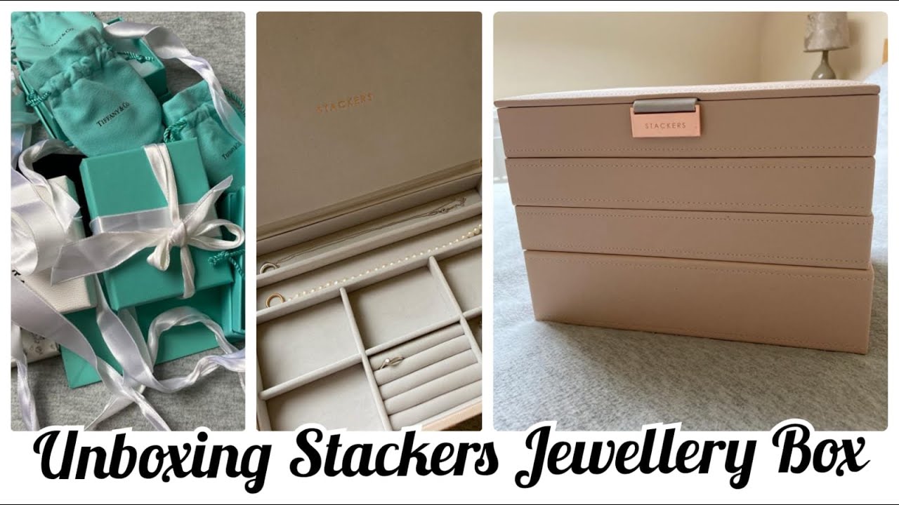 Unboxing Stackers Jewellery Box and Organising!