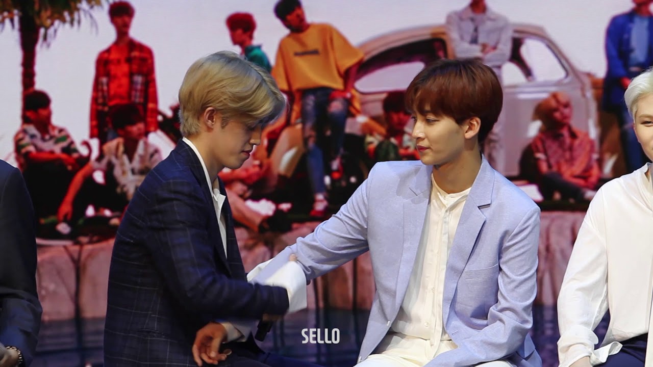 180805 GV [승철/정한] 정한이팔 쪼물거리다 혼나고 쿱무룩