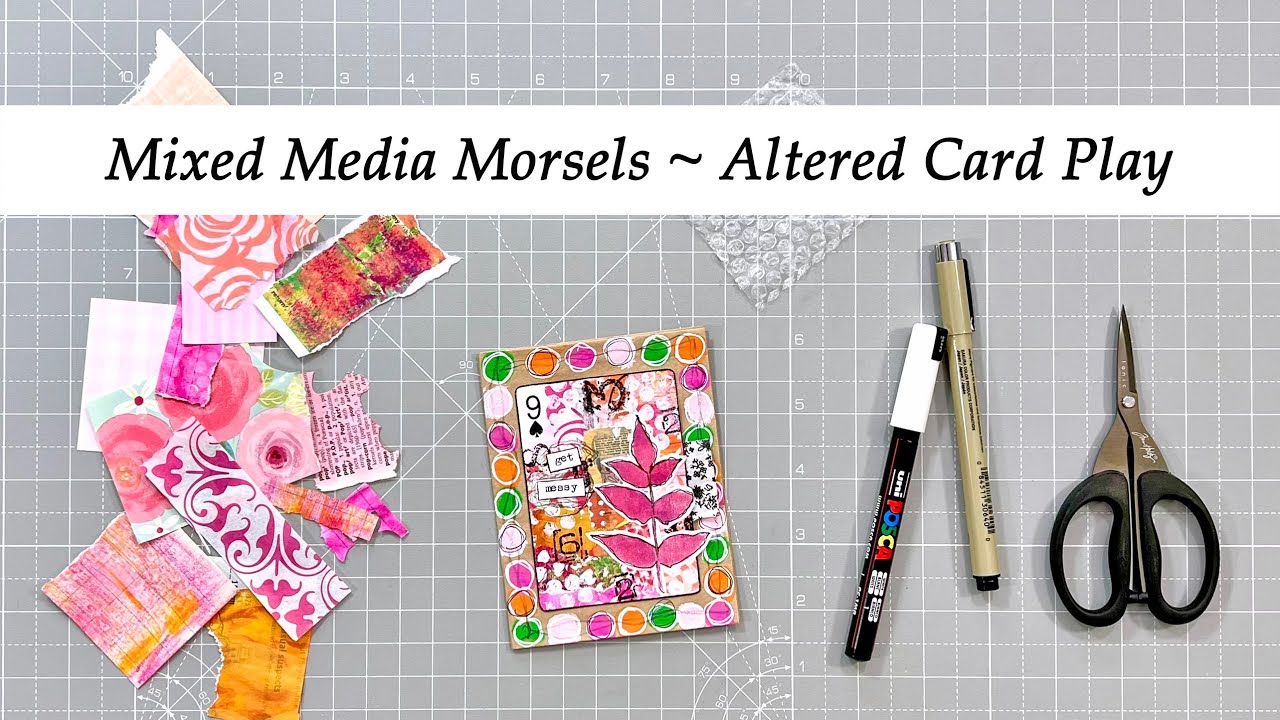 MMM Altered Card Play - September #mmmalteredcardplay