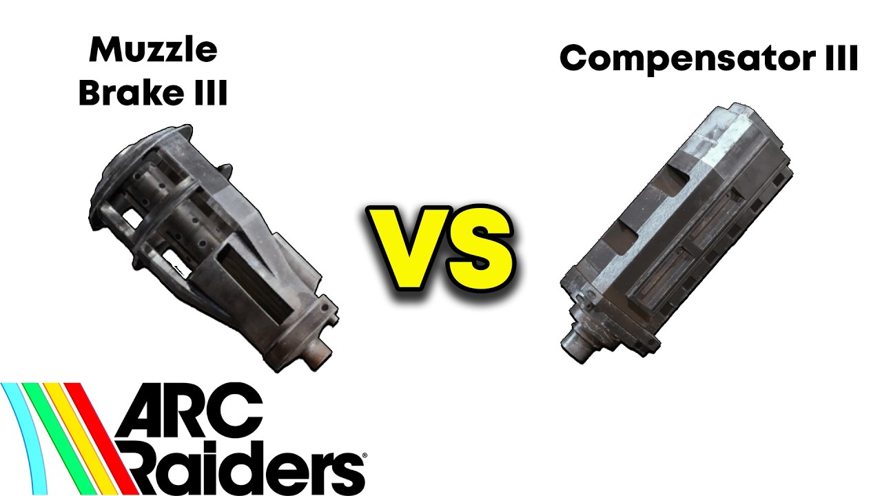 Дульный тормоз против компенсатора — результаты могут вас удивить! | ARC Raiders
