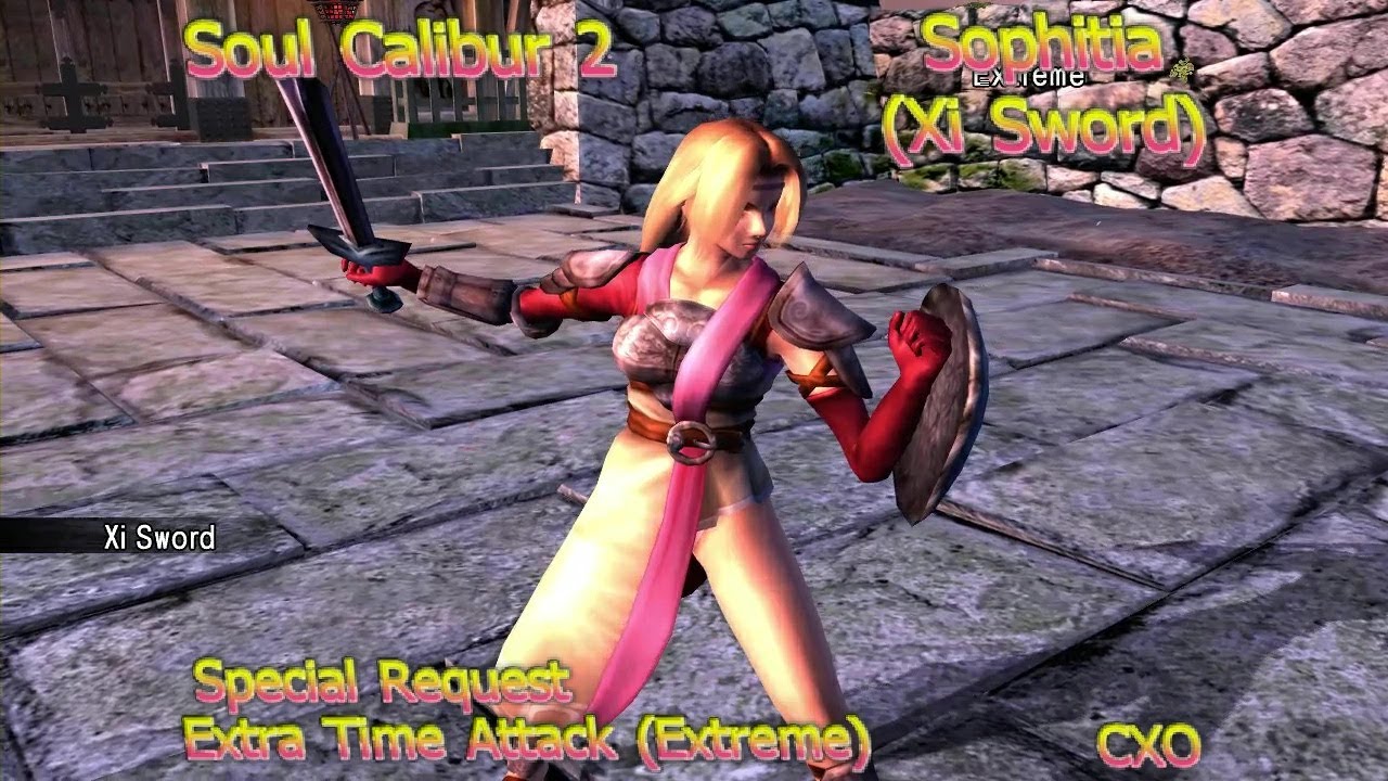 Soul Calibur 2 HD - Sophitia (Xi Sword) - Extra Time Attack (Extreme) {Special Request}