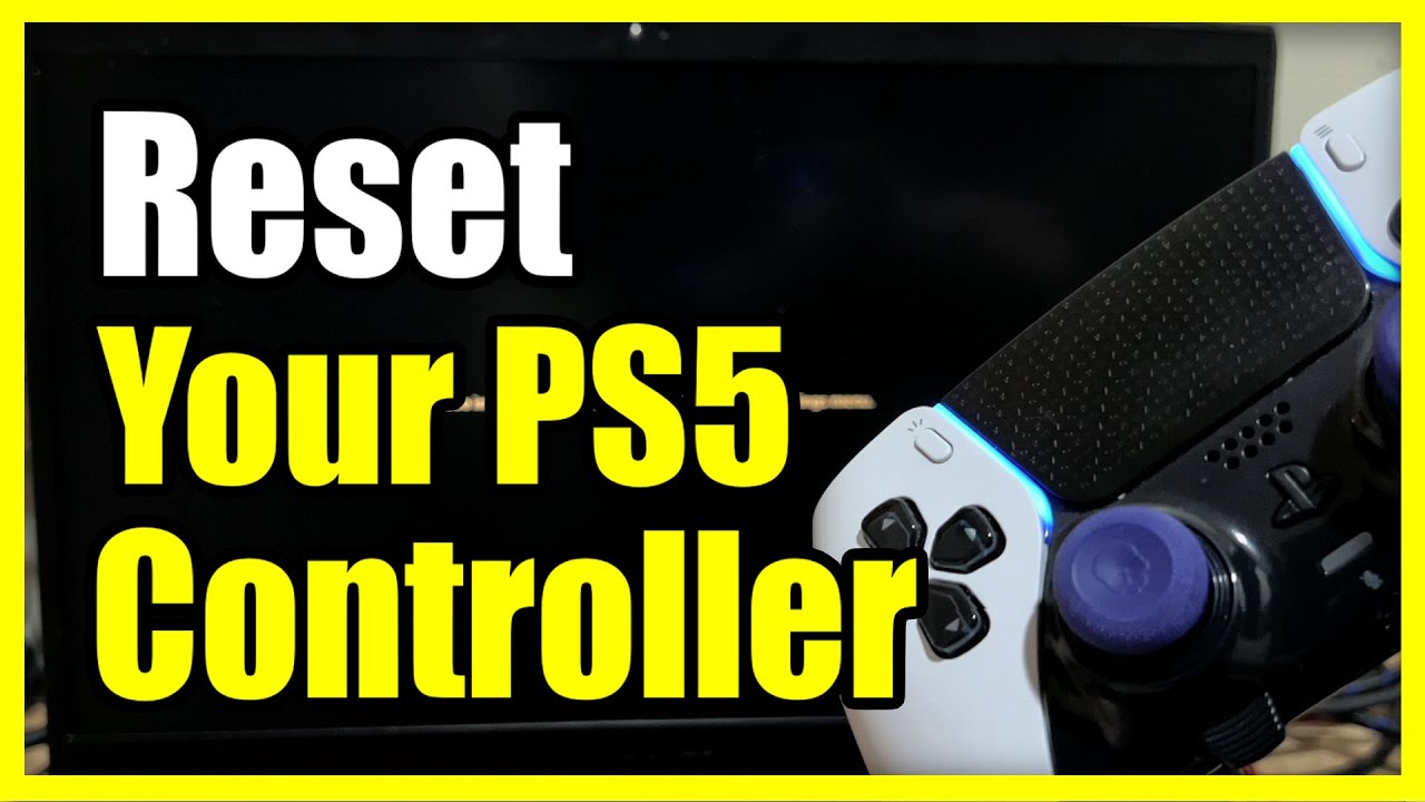 Как сбросить настройки контроллера PS5 и исправить ошибку (краткое руководство)