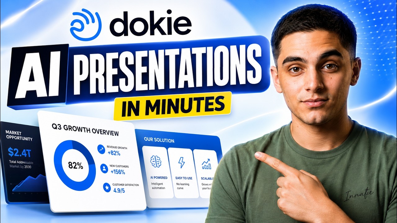 Dokie AI: лучший генератор презентаций и слайдов на базе ИИ?