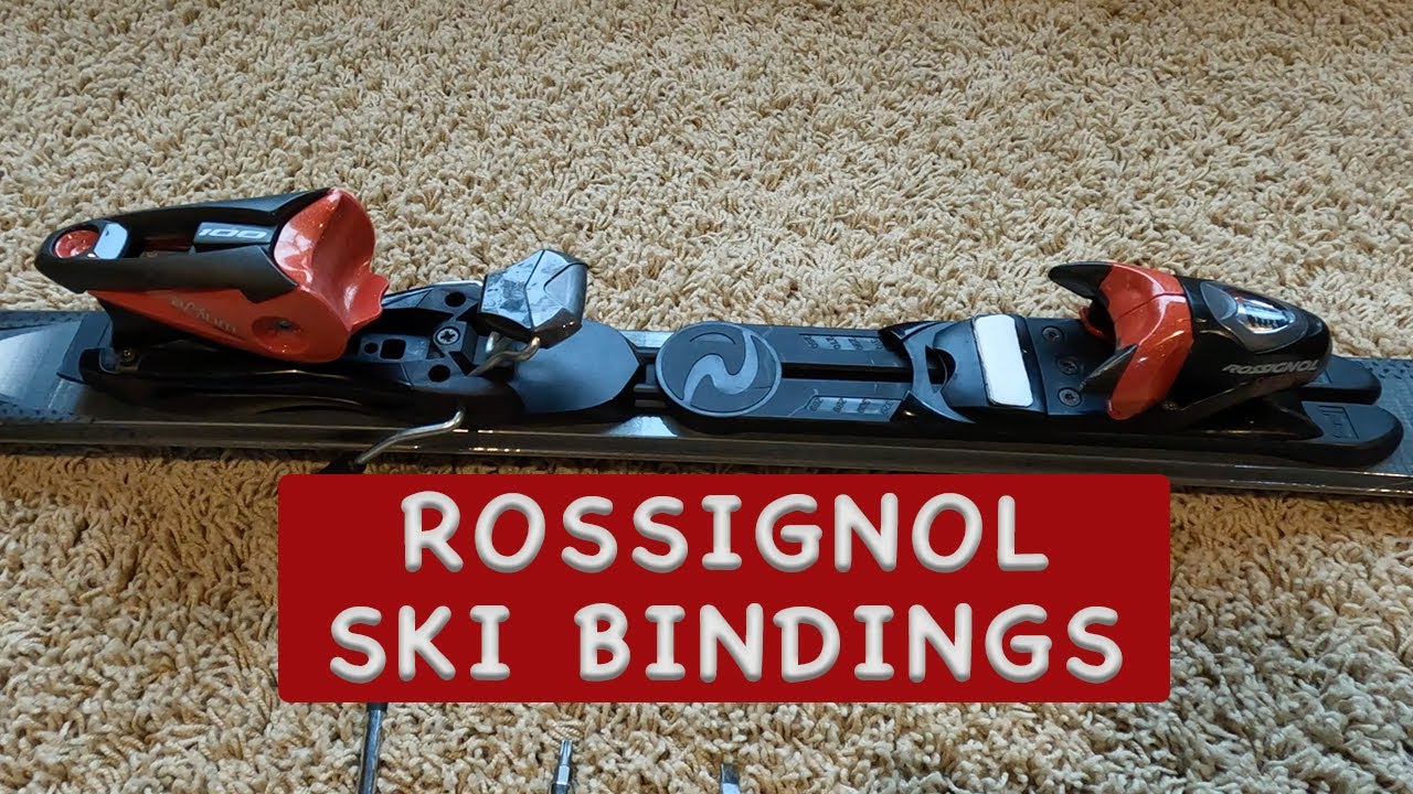 How to Adjust Rossignol Axium 100 Ski Bindings - Change Your Own Axium Ski Bindings Tutorial