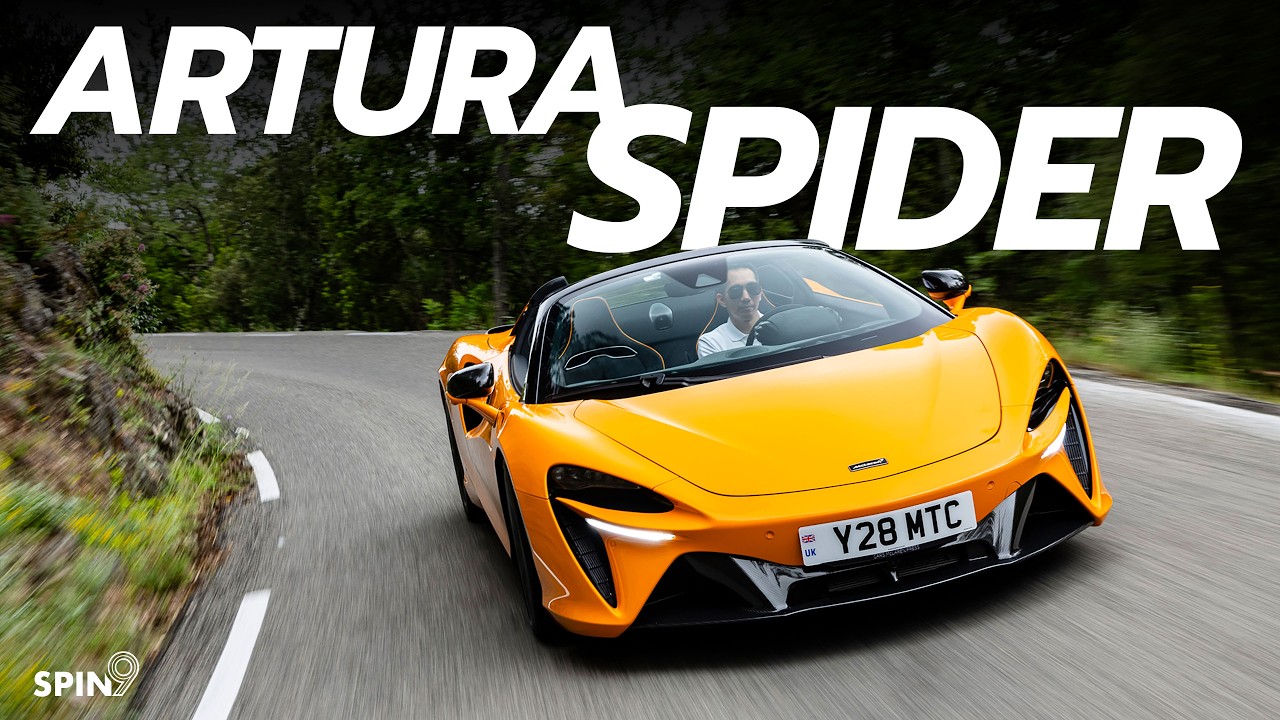 [spin9] รีวิว McLaren Artura Spider — ครั้งแรกของ Artura เปิดประทุน หล่อสุดขั้ว แรงสะใจ