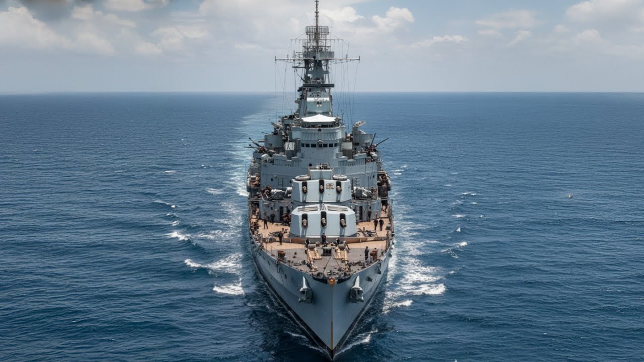 The 10,000 Ton Cruiser that Killed a 30,000 Ton Monster with Secret Tech