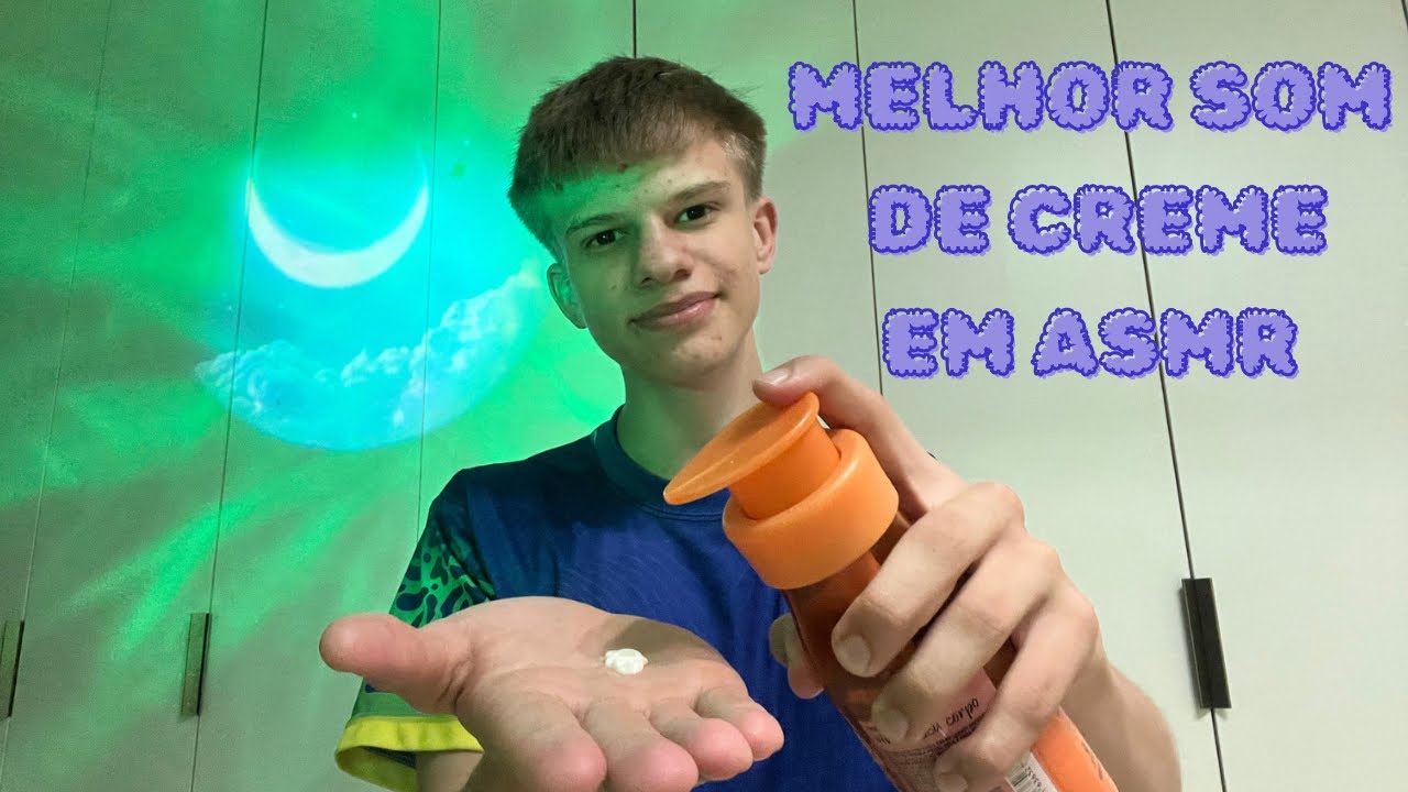 o MELHOR som de CREME nas mãos em ASMR