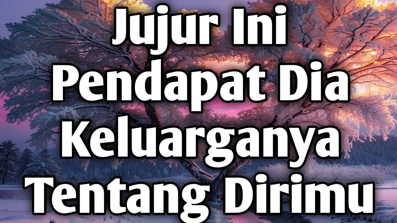 ❤️Jujur Banget! Inilah yang Keluarganya Katakan di Belakangmu Bikin Wow❤️#tarot 