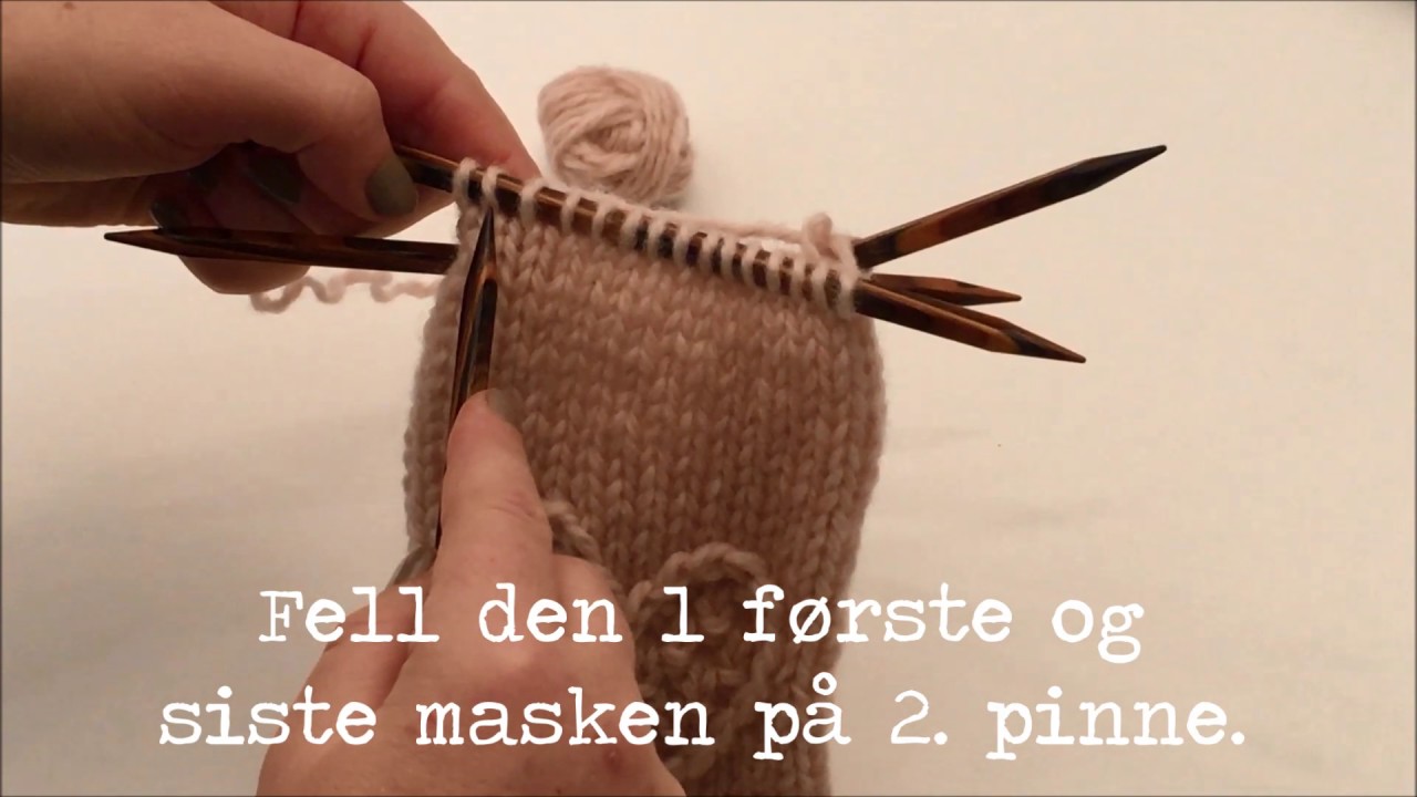 Hvordan felle hjertevotten